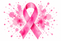 EXCLUSIVE Cancer Pink Ribbon Italian Charm Link