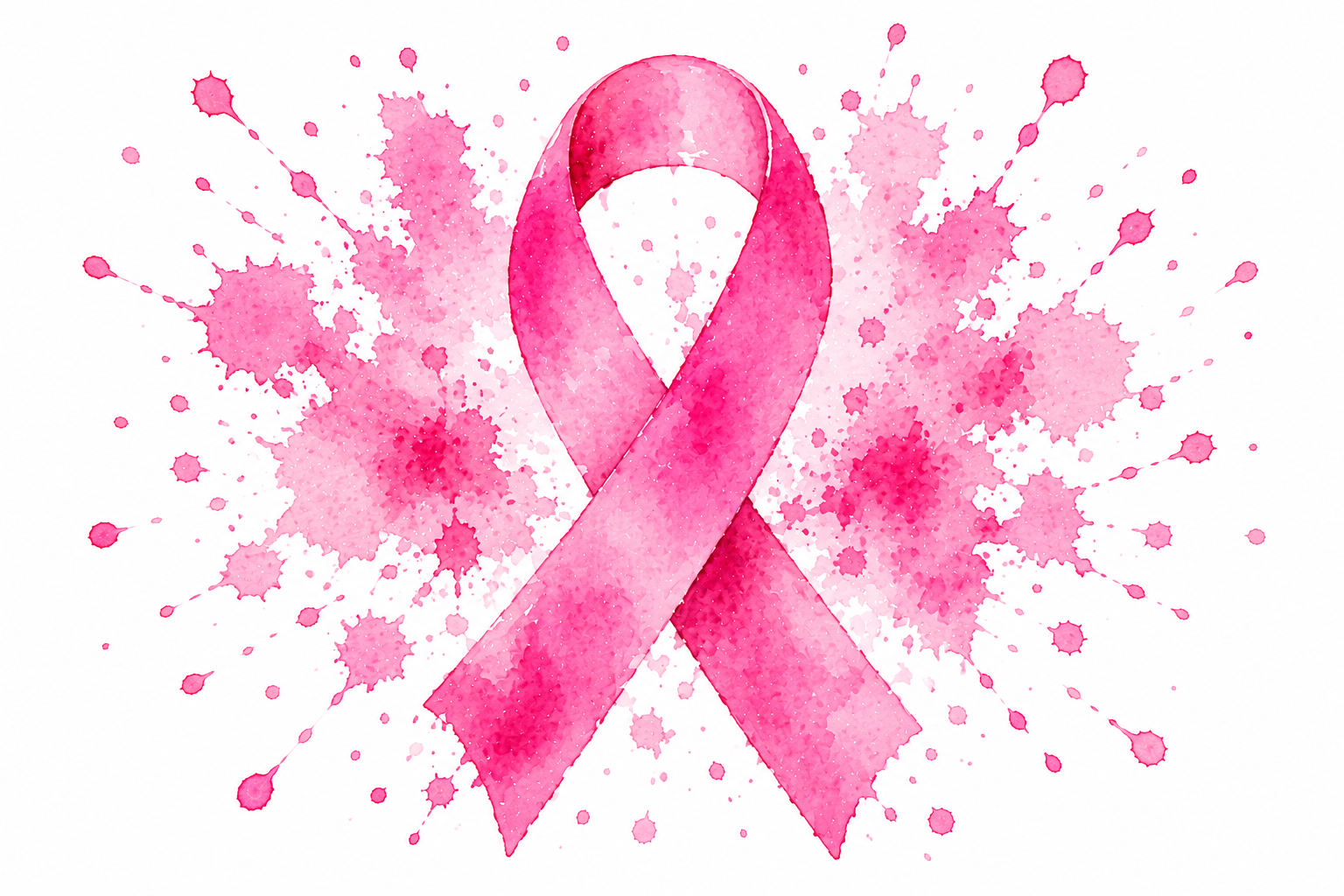 EXCLUSIVE Cancer Pink Ribbon Italian Charm Link