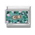 Swimming Otter Charm Link