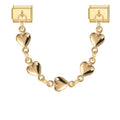 Heart Chain Charm Link