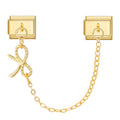 Bow Chain Charm Link