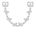 Butterfly Chain Charm Link