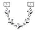 Heart Chain Charm Link