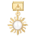 Sun Dangle Charm Link