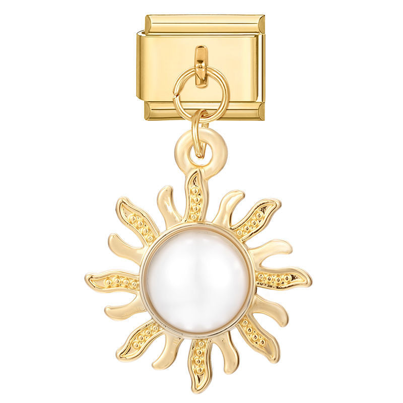 Sun Dangle Charm Link