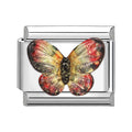 Multicolor Butterfly Charm Link