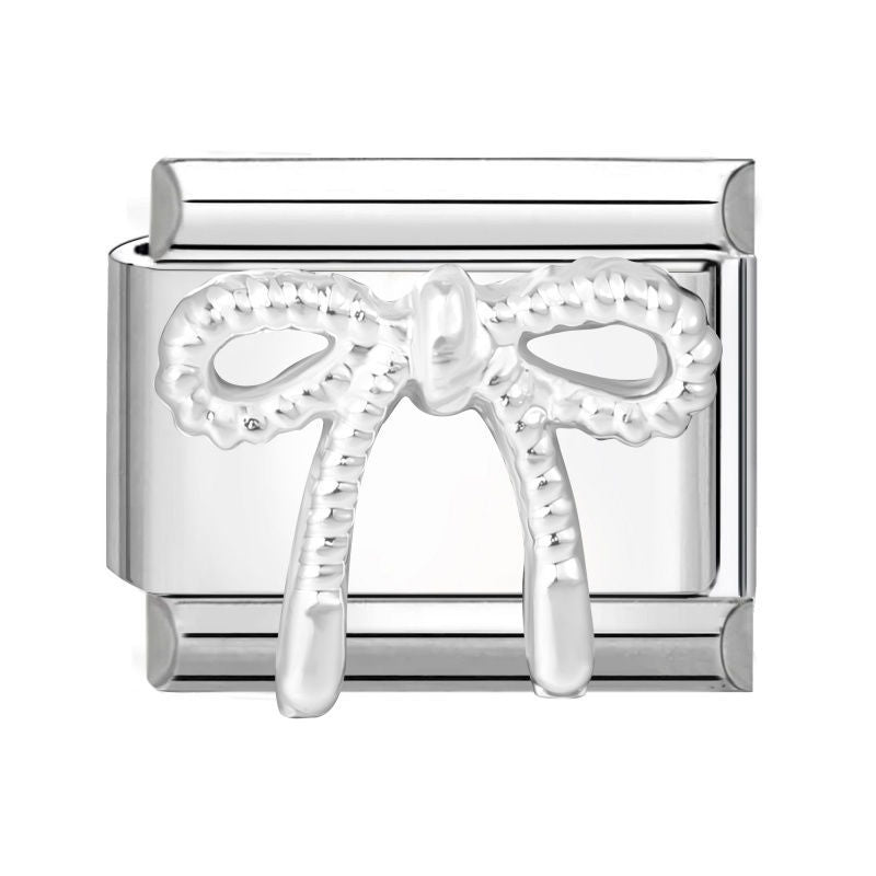 Rope Bow Charm Link