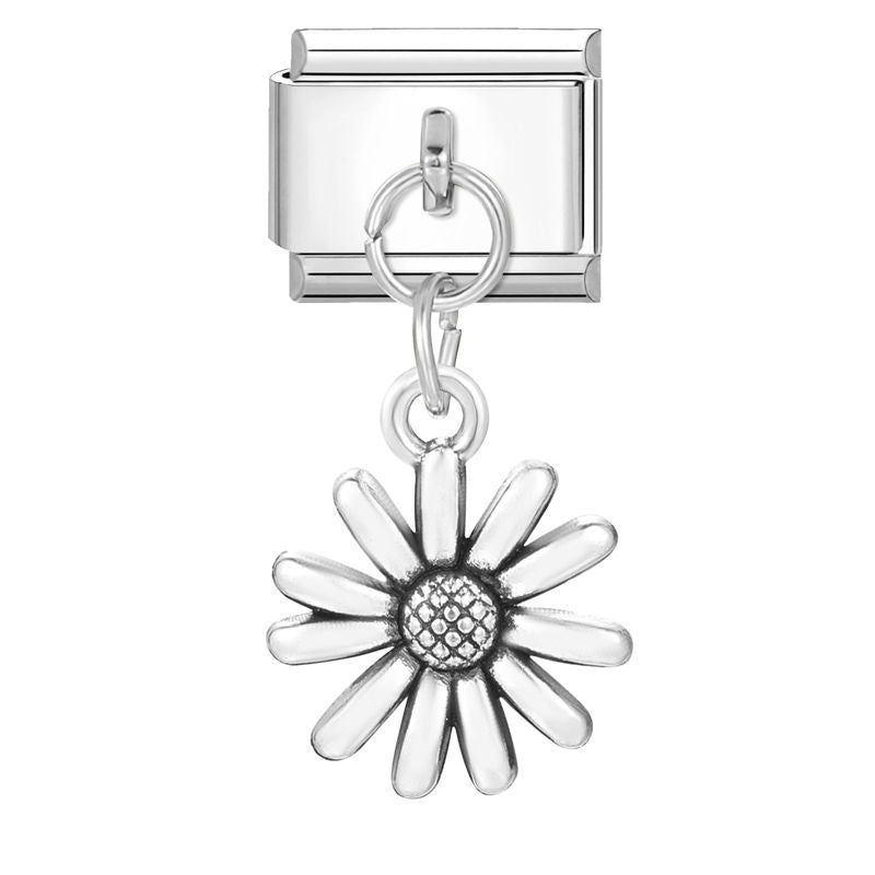 Sunflower Dangle Charm Link