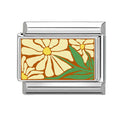 Flower Abstract Charm Link
