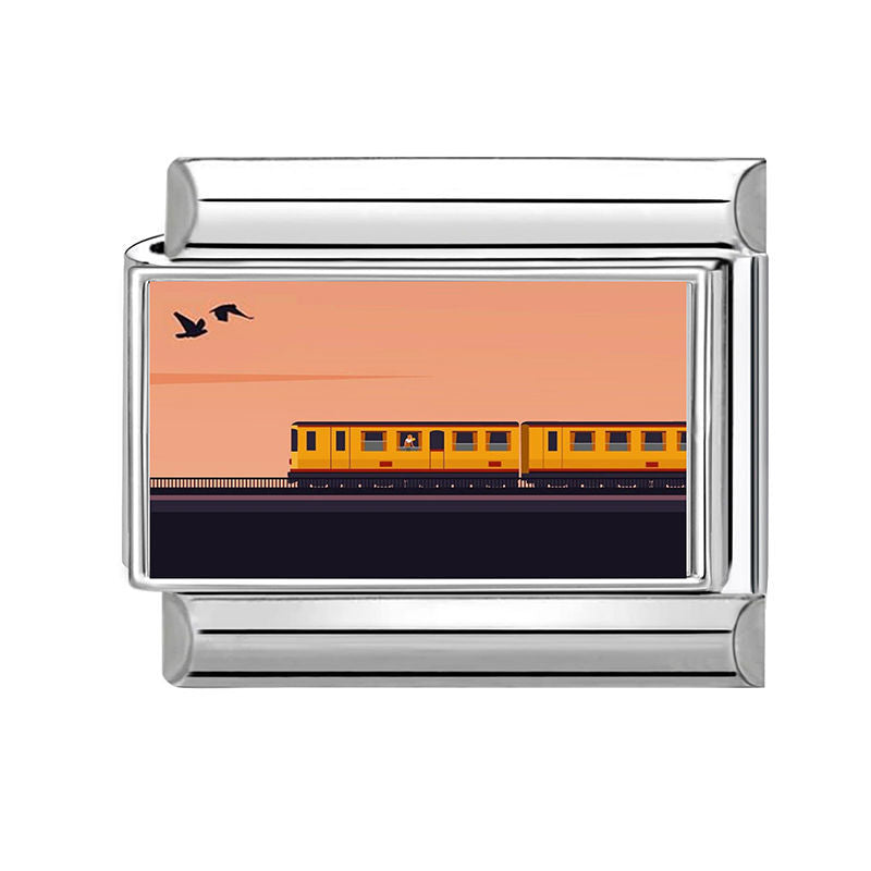 Train Charm Link