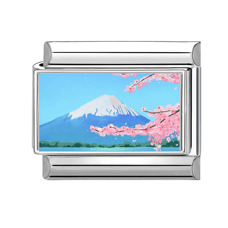 Mountain Charm Link