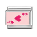 Ace Hearts Charm Link