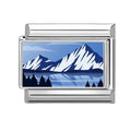 Mountain Lake Charm Link