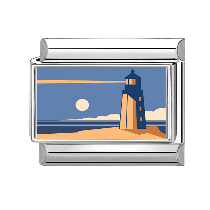 Lighthouse Charm Link