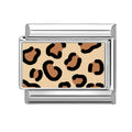 Leopard Print Charm Link