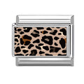 Leopard Print Charm Link