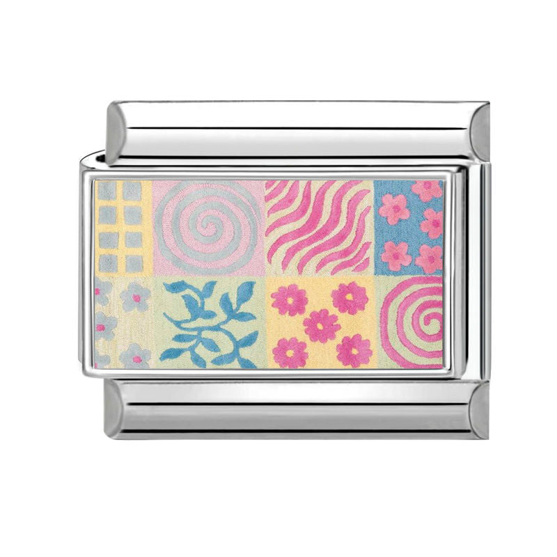 Coral Pattern Charm Link