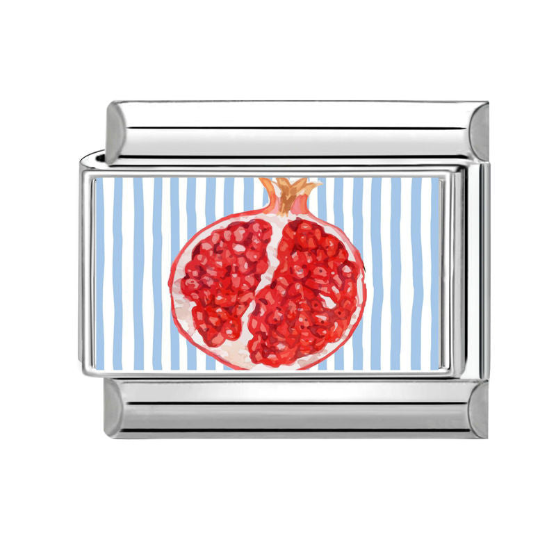 Pomegranate Charm Link