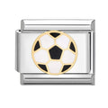 Gold Soccer Charm Link