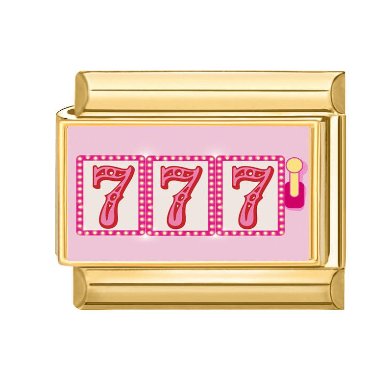“777” Charm Link