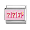 “777” Charm Link