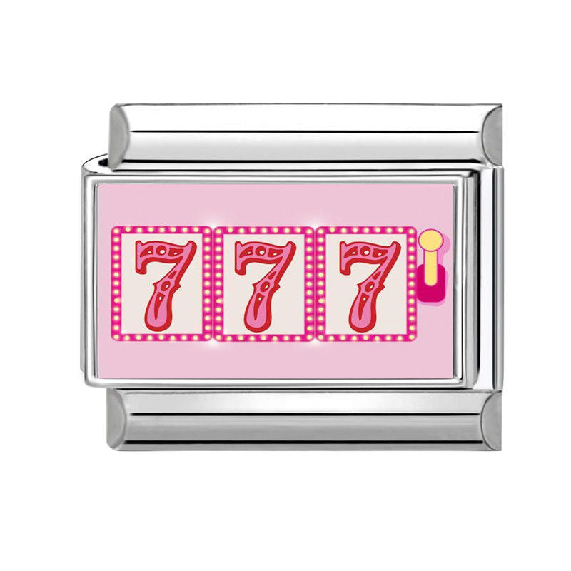 “777” Charm Link