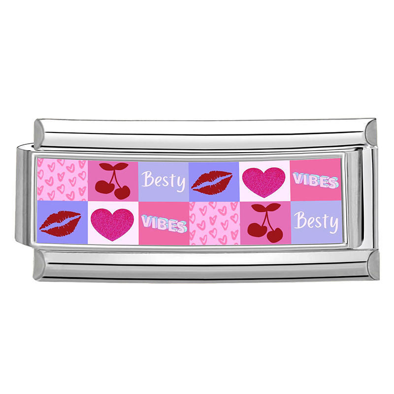 Extended “Bestie Love” Charm Link