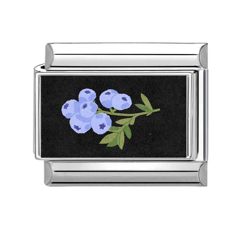 NEW! Blueberry Vine Charm Link