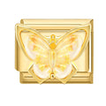 NEW! Yellow Butterfly Charm Link