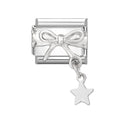 Bow Italian Charm Link