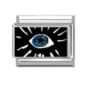 Black Eye Italian Charm Link