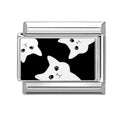 White Cats Italian Charm Link