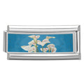 Extended Flower Italian Charm Link
