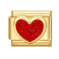 Red Heart Italian Charm Link