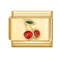 NEW! Sparkly Cherry Charm Link